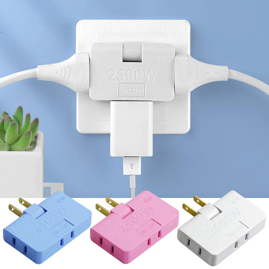 موسع مقبس دوار 3 في 1