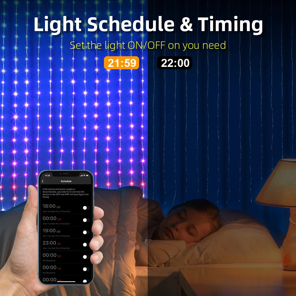 400 مصباح ستارة LED